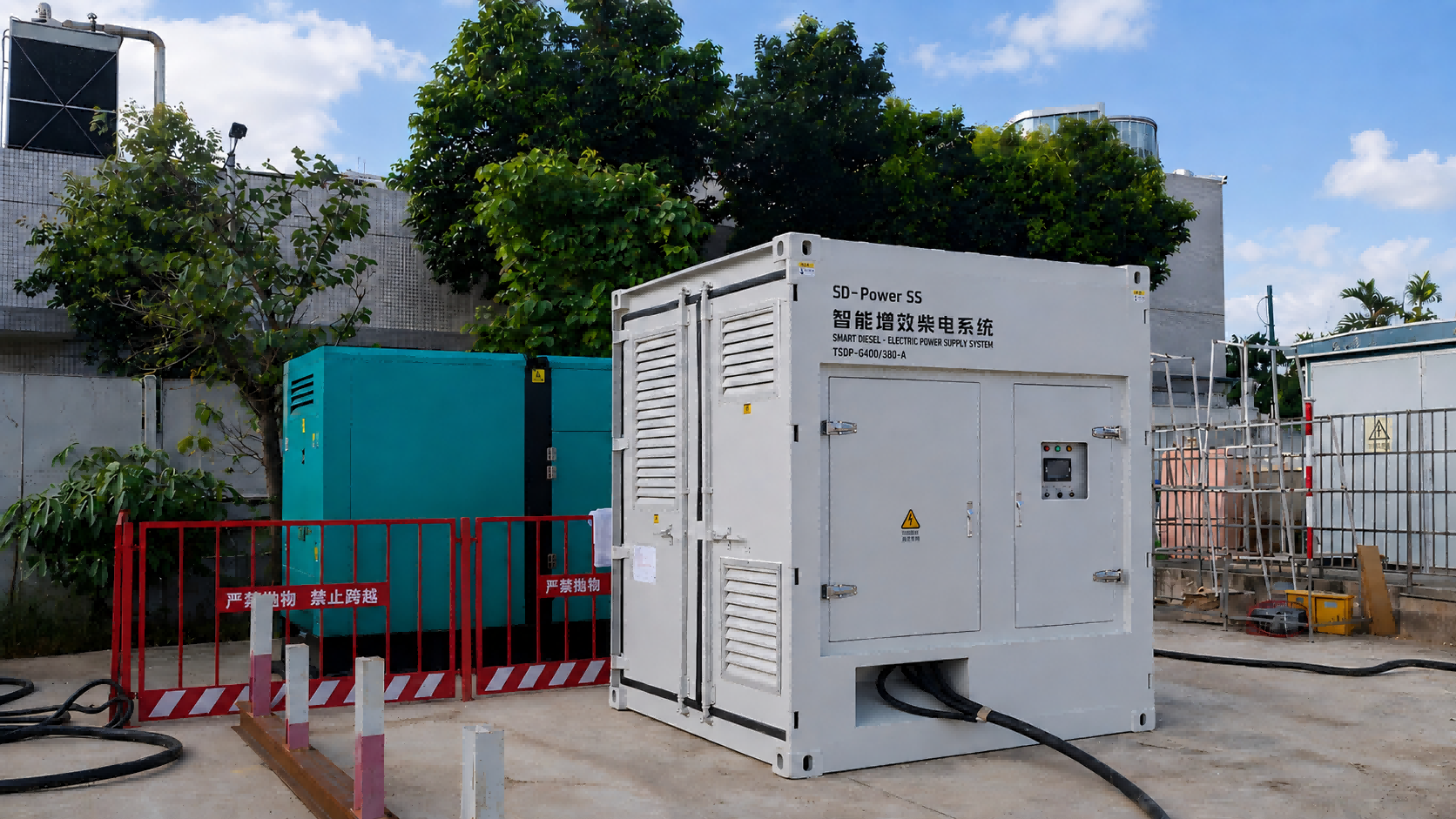 桩基施工节能超44%!珠海九源400kW高压直流逆变器现场实测降本百万 桩基施工节能超44%!珠海九源400kW高压直流逆变器现场实测降本百万